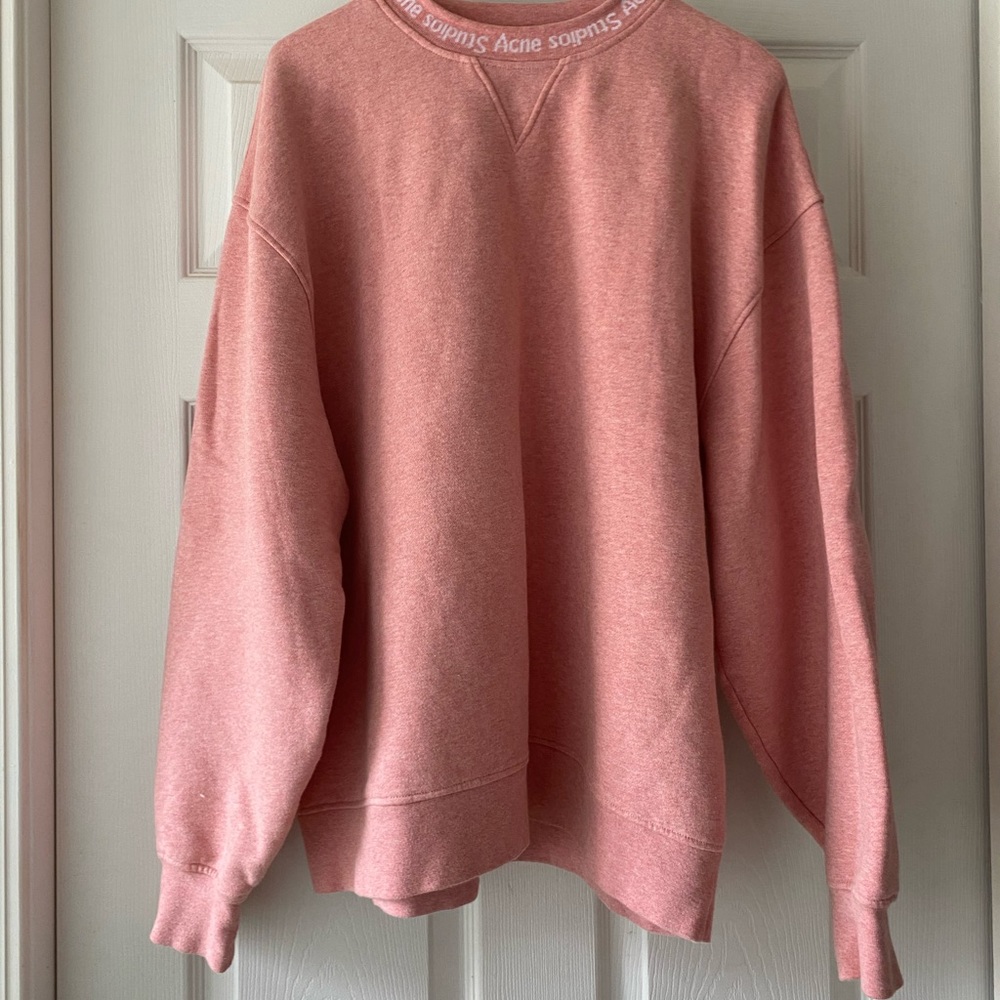 Acne Studios Pink Crewneck Sweatshirt